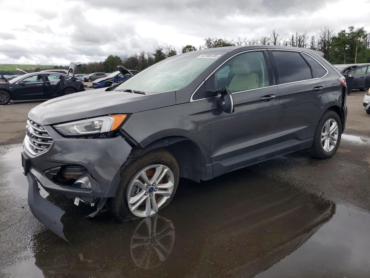 2019 Ford Edge SEL, VIN 2FMPK4J99KBC31358 — Front end