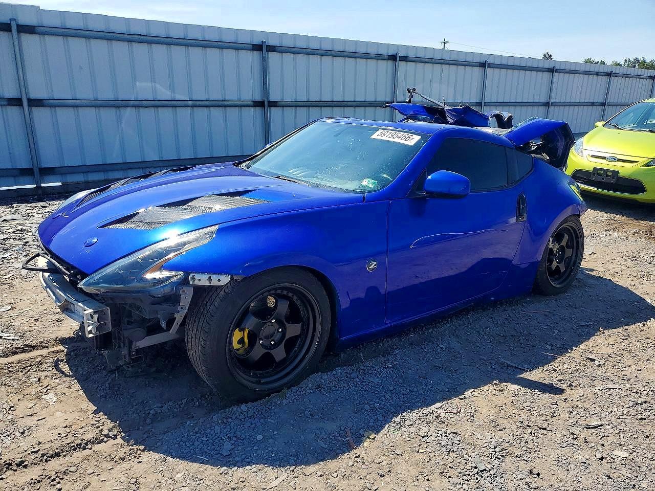 2012 Nissan 370Z, VIN JN1AZ4EH5CM563707 — Rear end