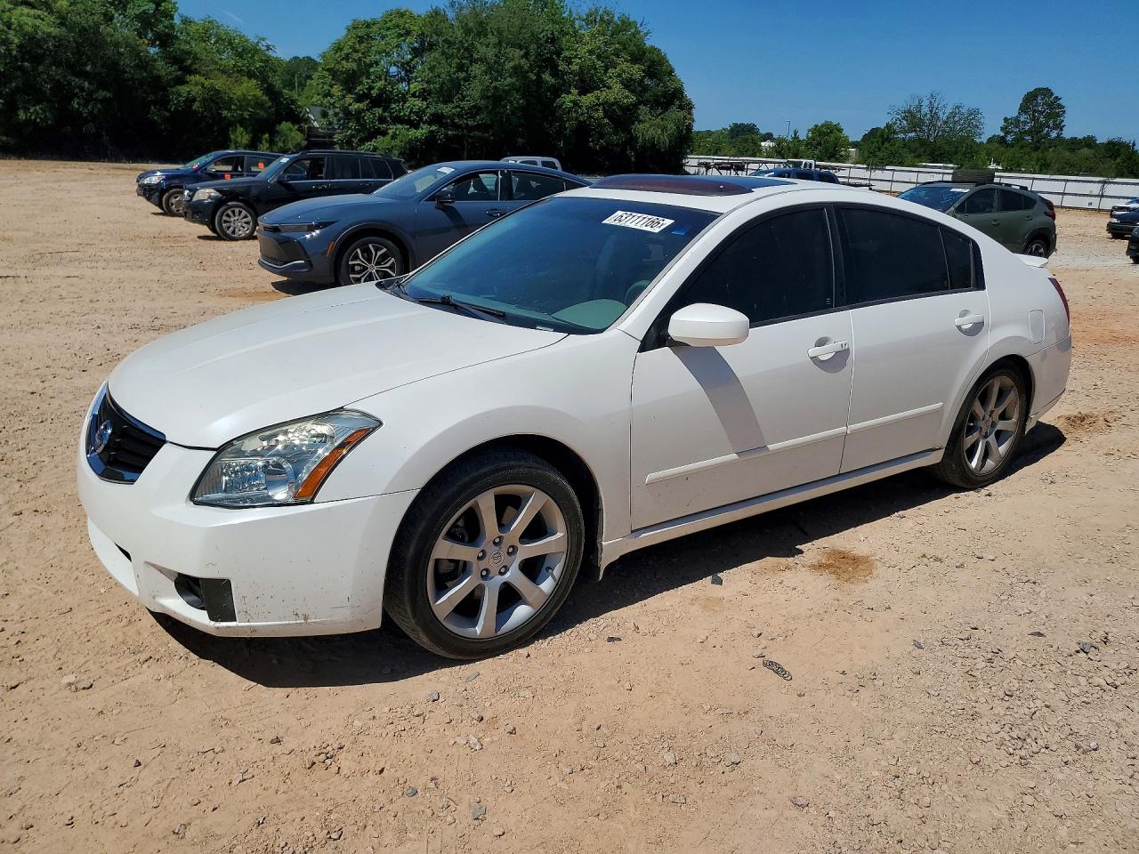 2007 Nissan Maxima SE, VIN 1N4BA41EX7C862065 — Rear end