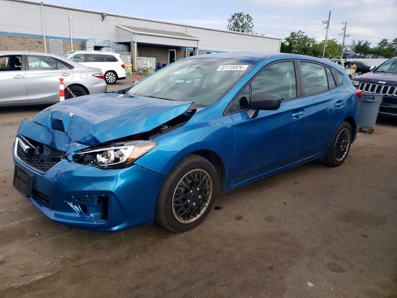 2018 Subaru Impreza, VIN 4S3GTAA65J3727181 — Перед