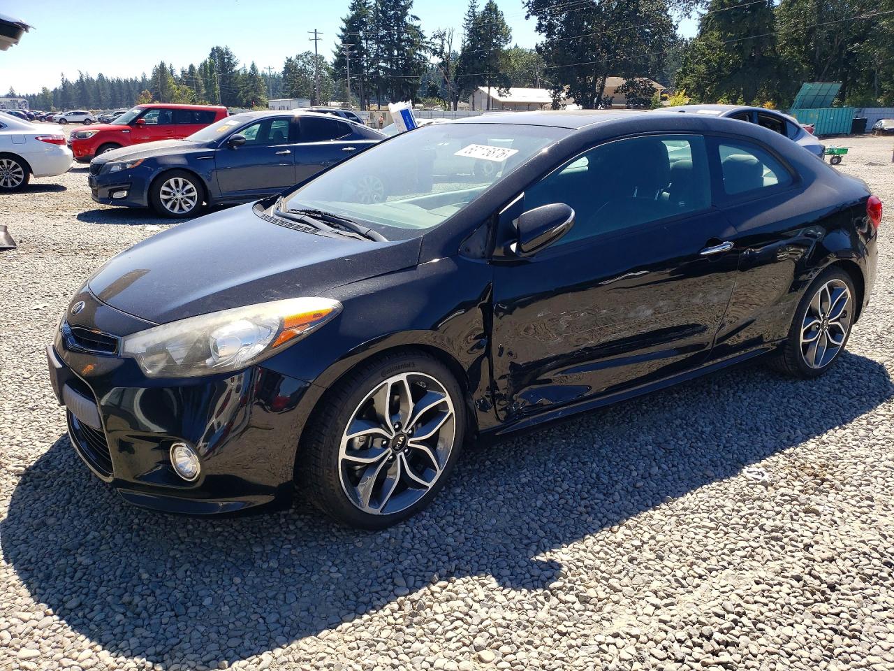 2015 Kia Forte SX, VIN KNAFZ6A38F5368589 — Side