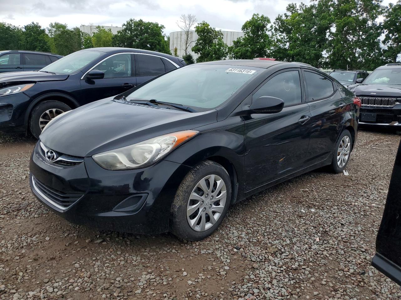 2013 Hyundai Elantra GLS, VIN KMHDH4AE5DU645314 — Side