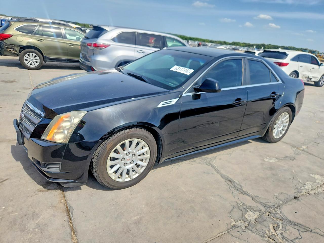 2010 Cadillac CTS, VIN 1G6DA5EG9A0120529 — Rear end