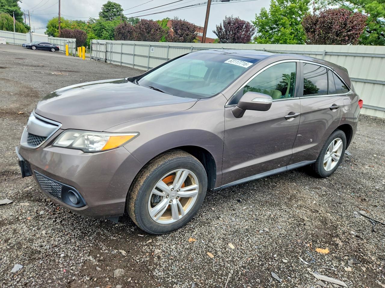 2013 Acura RDX, VIN 5J8TB4H3XDL010568 — Water / flood