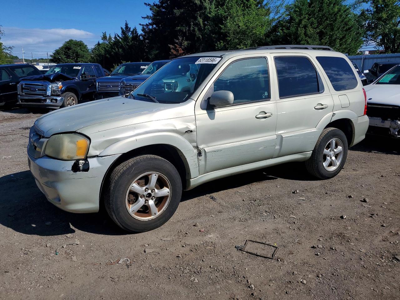 2005 Mazda Tribute S, VIN 4F2CZ06175KM32549 — Бок