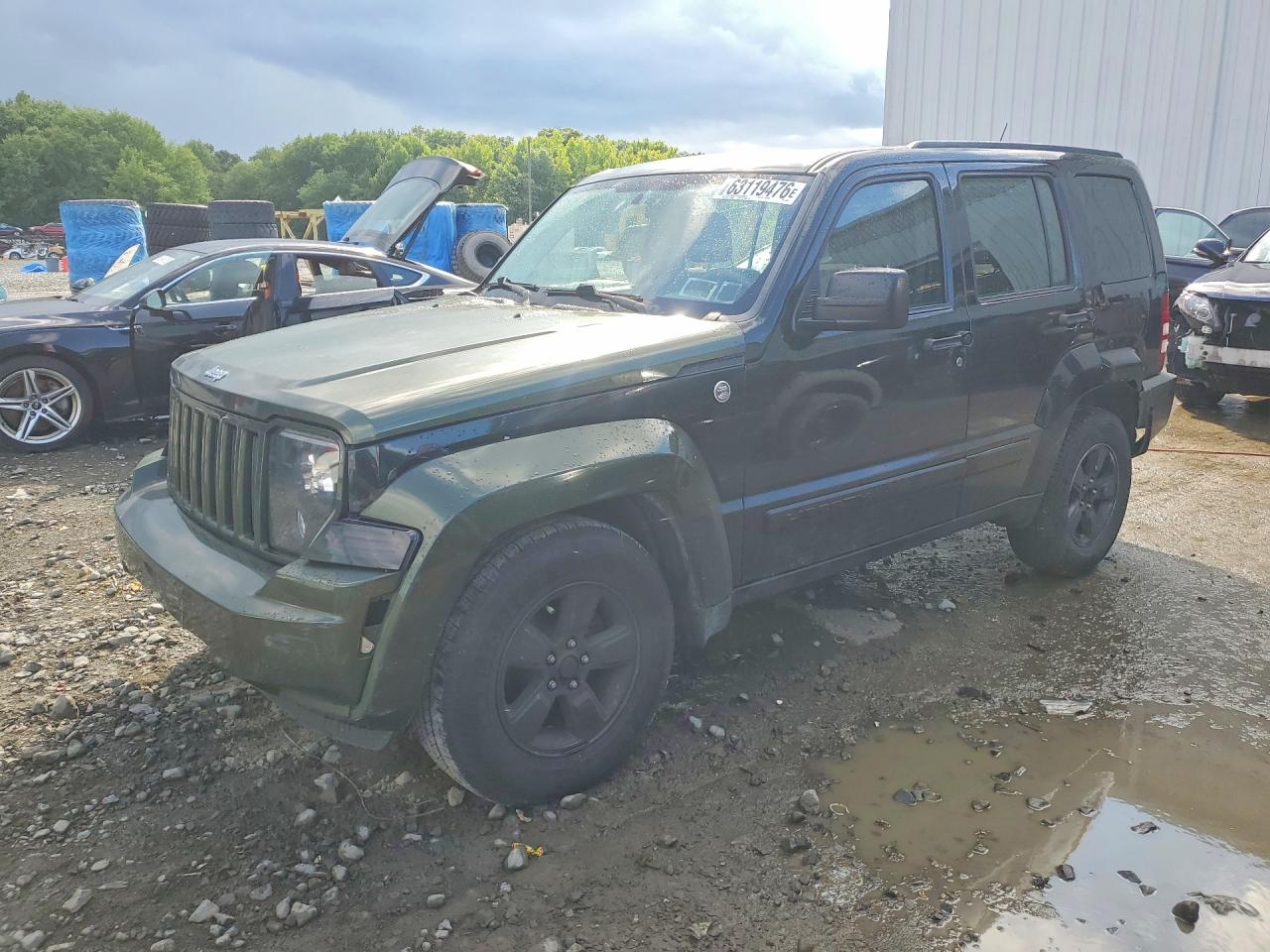 2012 Jeep Liberty Sport, VIN 1C4PJMAKXCW154025 — Зад