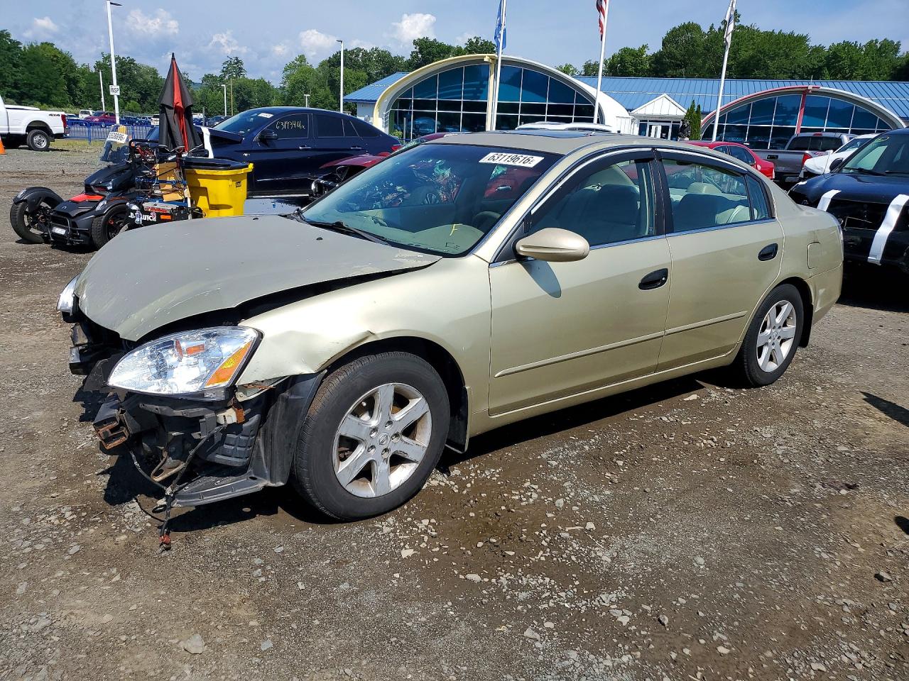 2003 Nissan Altima S, VIN 1N4AL11D33C123481 — Front end
