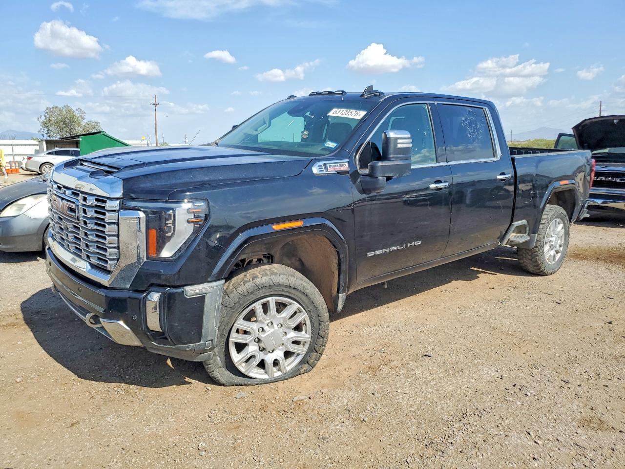 2024 GMC Sierra 2500HD Denali, VIN 1GT49REY6RF382202 — Vandalism