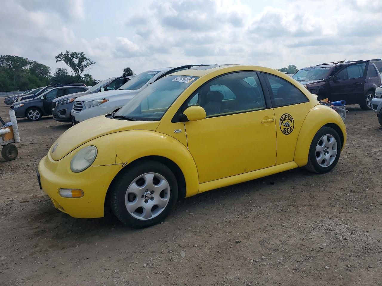 2002 Volkswagen Beetle GLS, VIN 3VWCB21CX2M450375 — Обычный износ