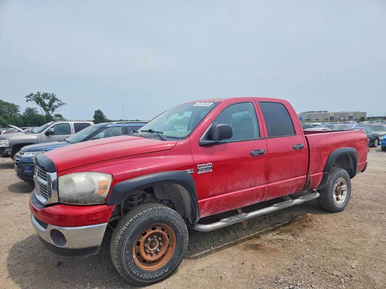 2008 Dodge 2500 SLT, VIN 3D7KS28D58G191420 — Rear end