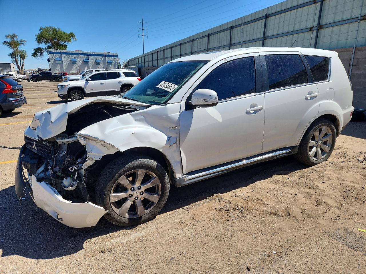 2011 Mitsubishi Outlander GT, VIN JA4JT5AX4BU007625 — Front end