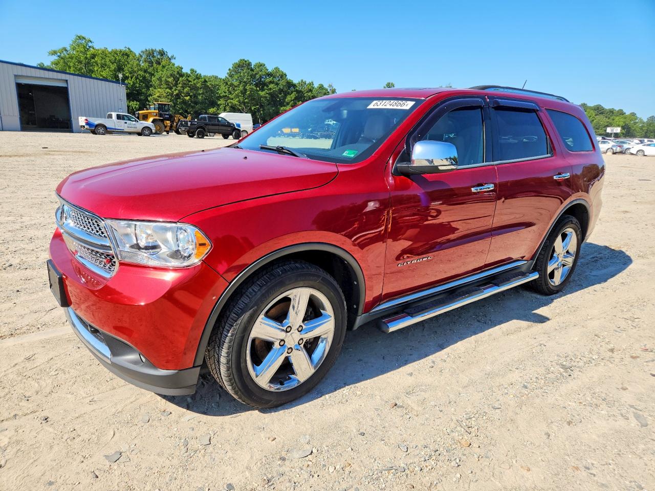 2011 Dodge Durango Citadel, VIN 1D4SE5GT4BC693246 — Side