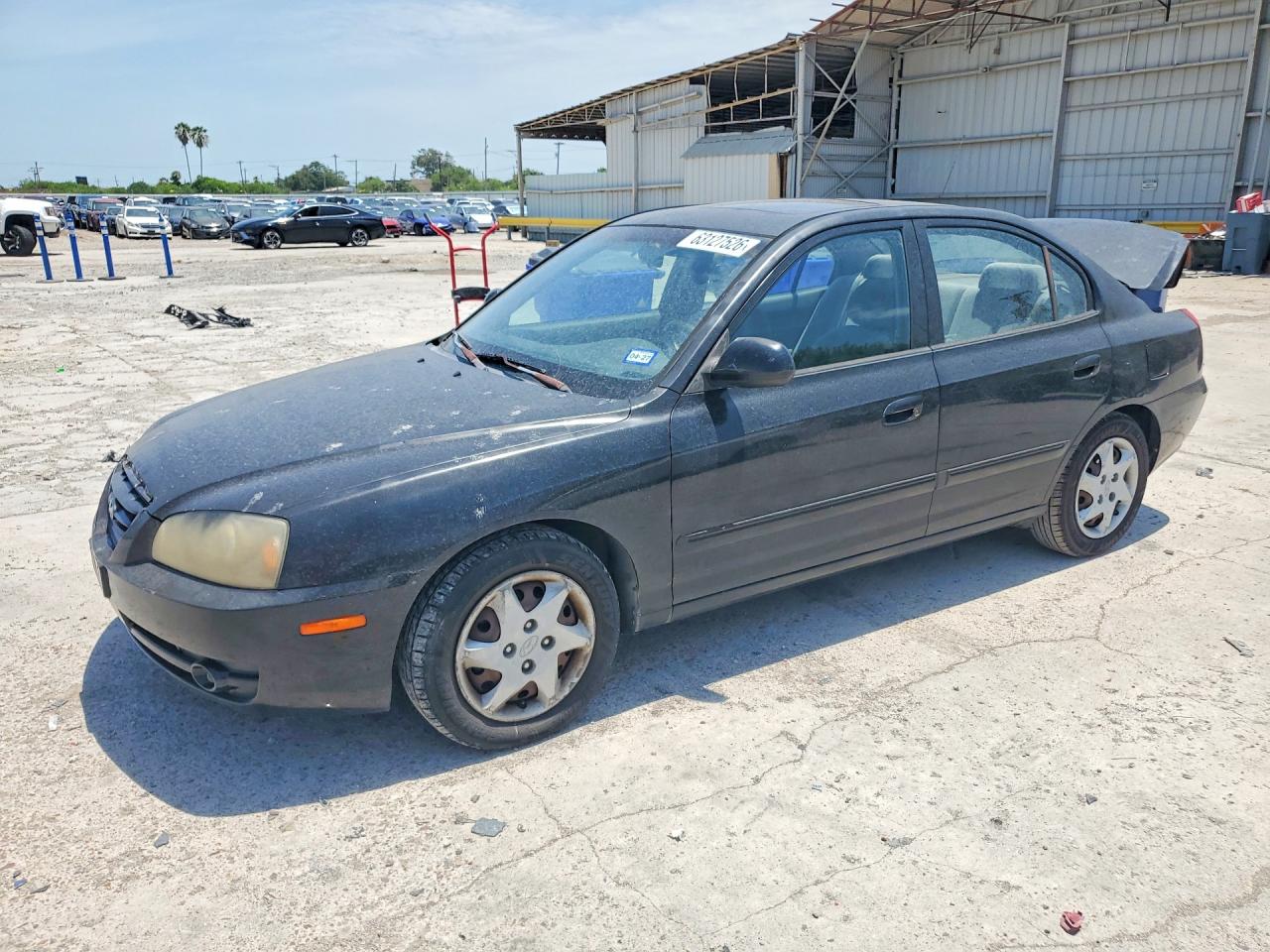 2006 Hyundai Elantra GLS, VIN KMHDN46DX6U266644 — Зад