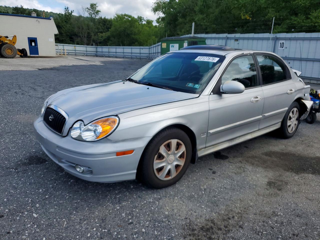 2005 Hyundai Sonata GL, VIN KMHWF25S15A199295 — Rear end