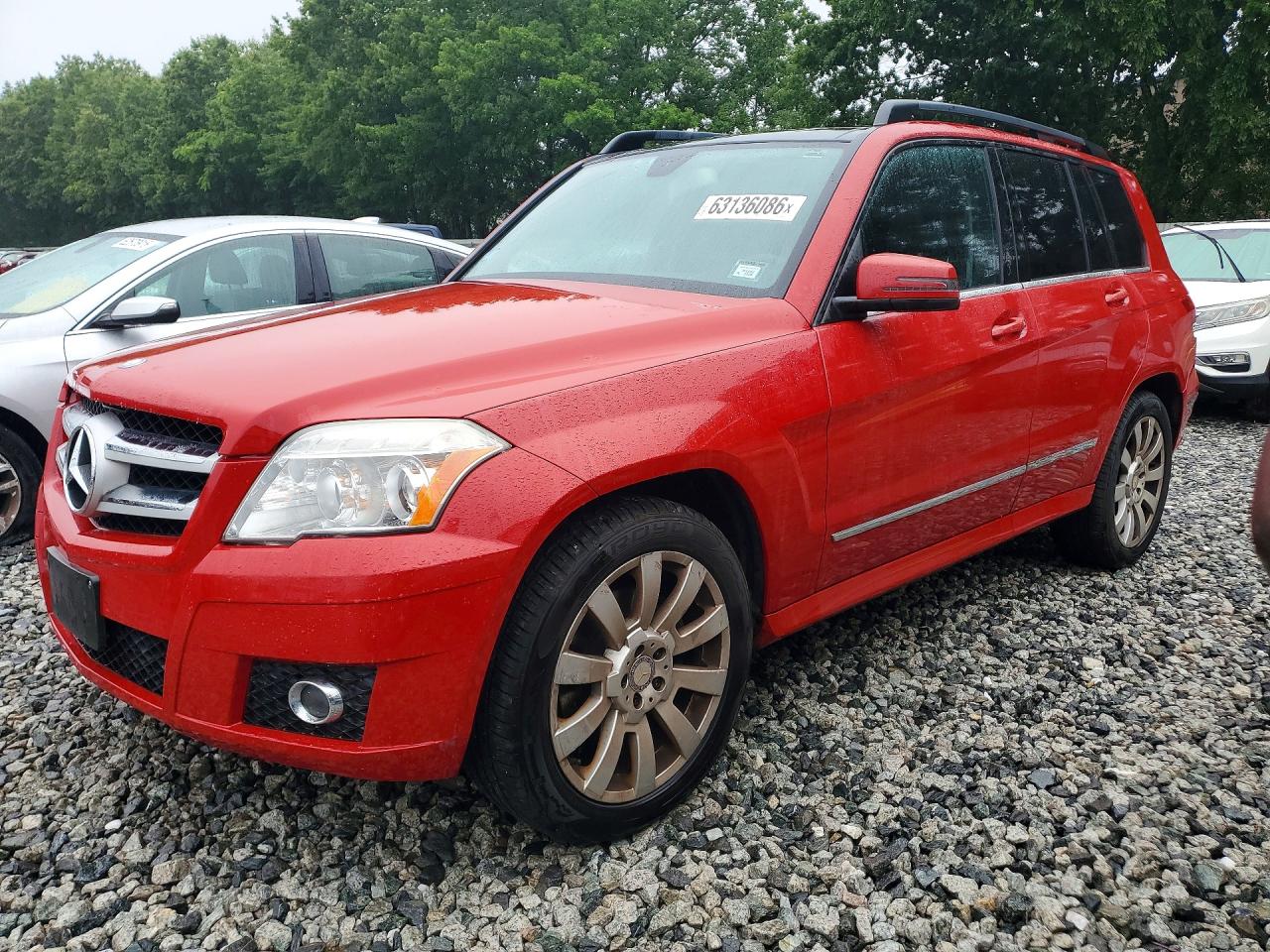 2011 Mercedes-Benz GLK 350, VIN WDCGG8HB9BF599800 — Normal wear