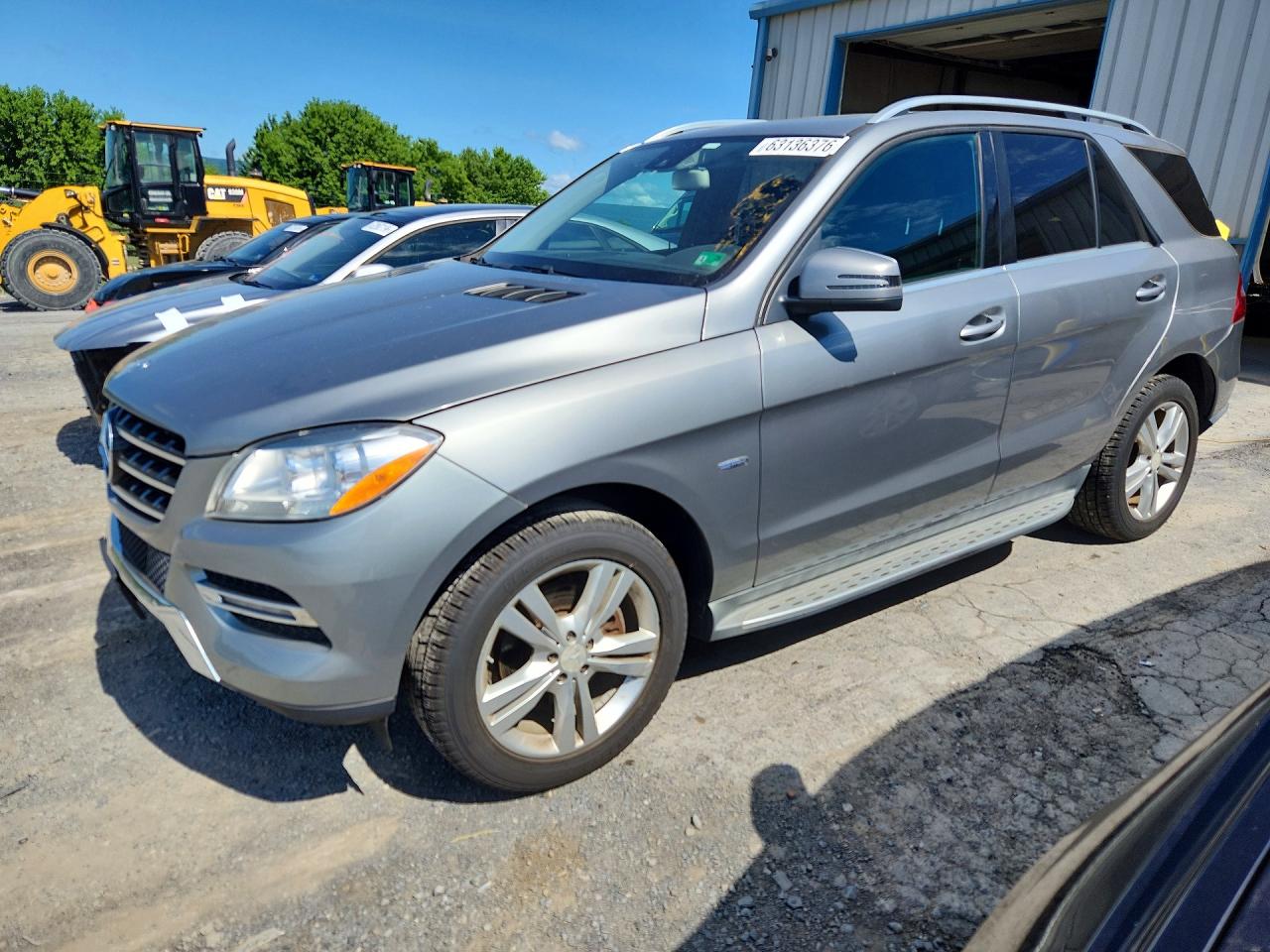 2012 Mercedes-Benz M 350, VIN 4JGDA5HB5CA029134 — Rear end