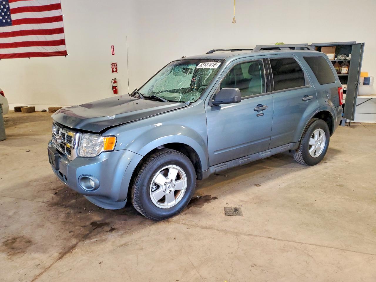 2012 Ford Escape XLT, VIN 1FMCU0D78CKC12769 — Vandalism