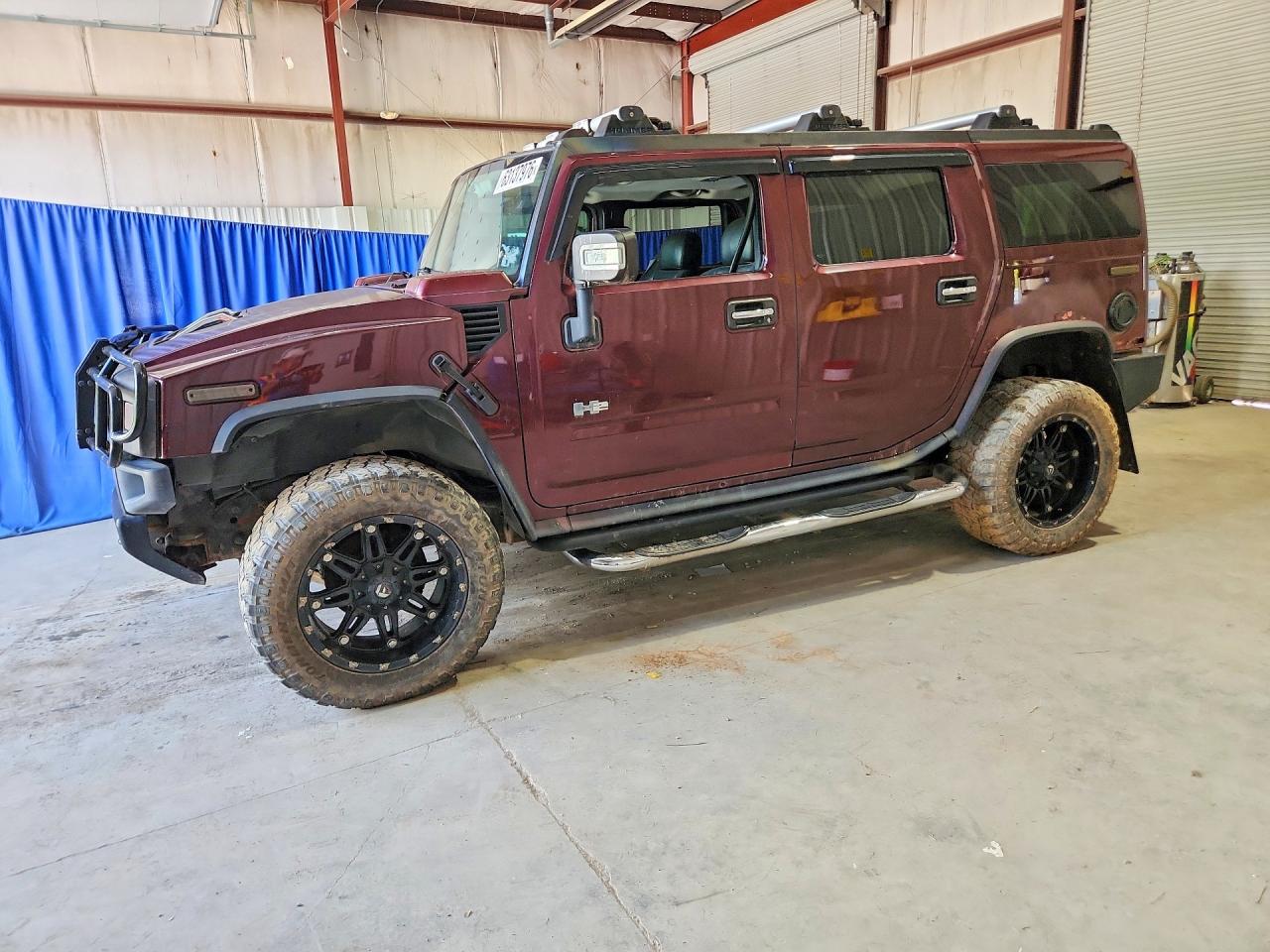 2007 Hummer H2 SUV, VIN 5GRGN23U87H105910 — Механическое