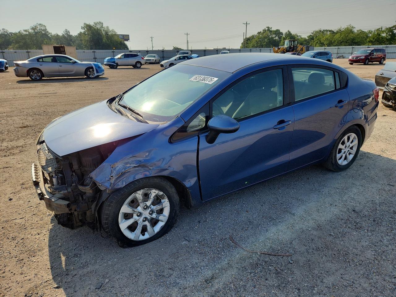 2016 Kia Rio LX, VIN KNADM4A39G6539646 — Front end