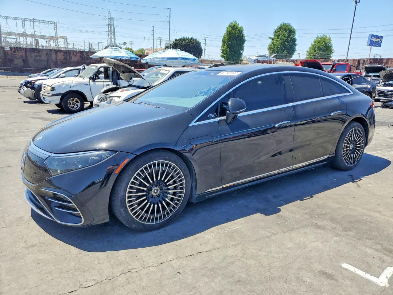 2022 Mercedes-Benz EQS 580, VIN W1KCG4EB2NA006576 — Normal wear