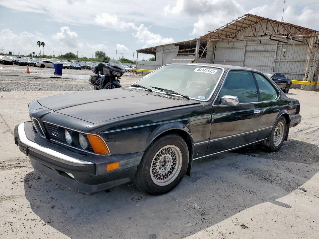 1987 BMW 6 Series 635CSi, VIN WBAEC8405H0614606 — Фото с аукциона 1 of 12