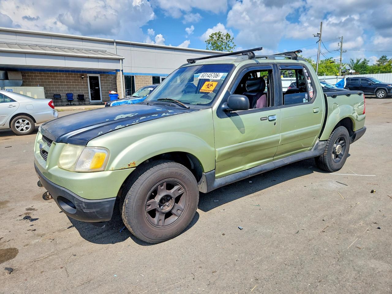 2002 Ford Explorer Sport Trac Value, VIN 1FMZU77E12UC47377 — Burn