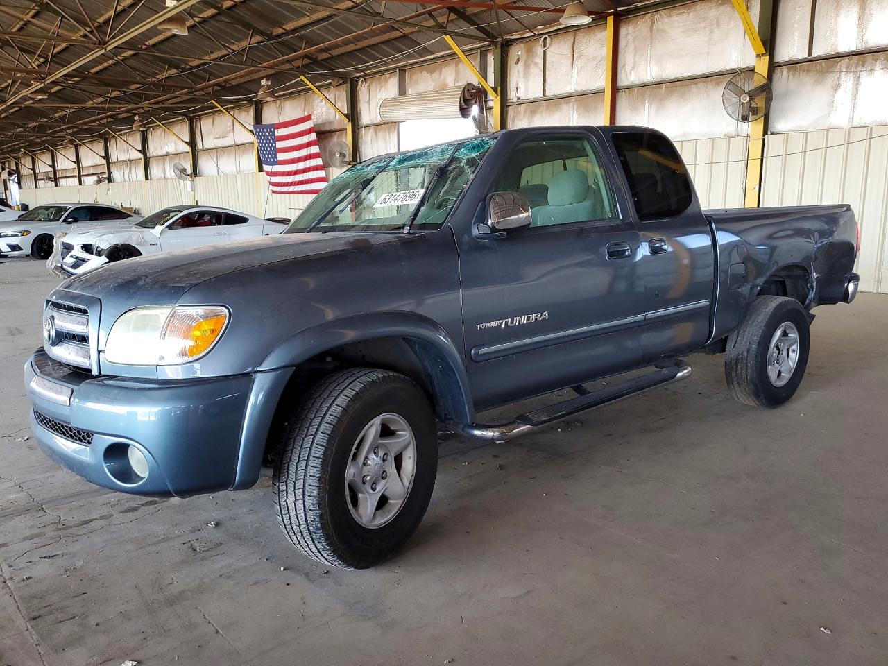 2006 Toyota Tundra SR5, VIN 5TBRT341X6S481389 — Roof