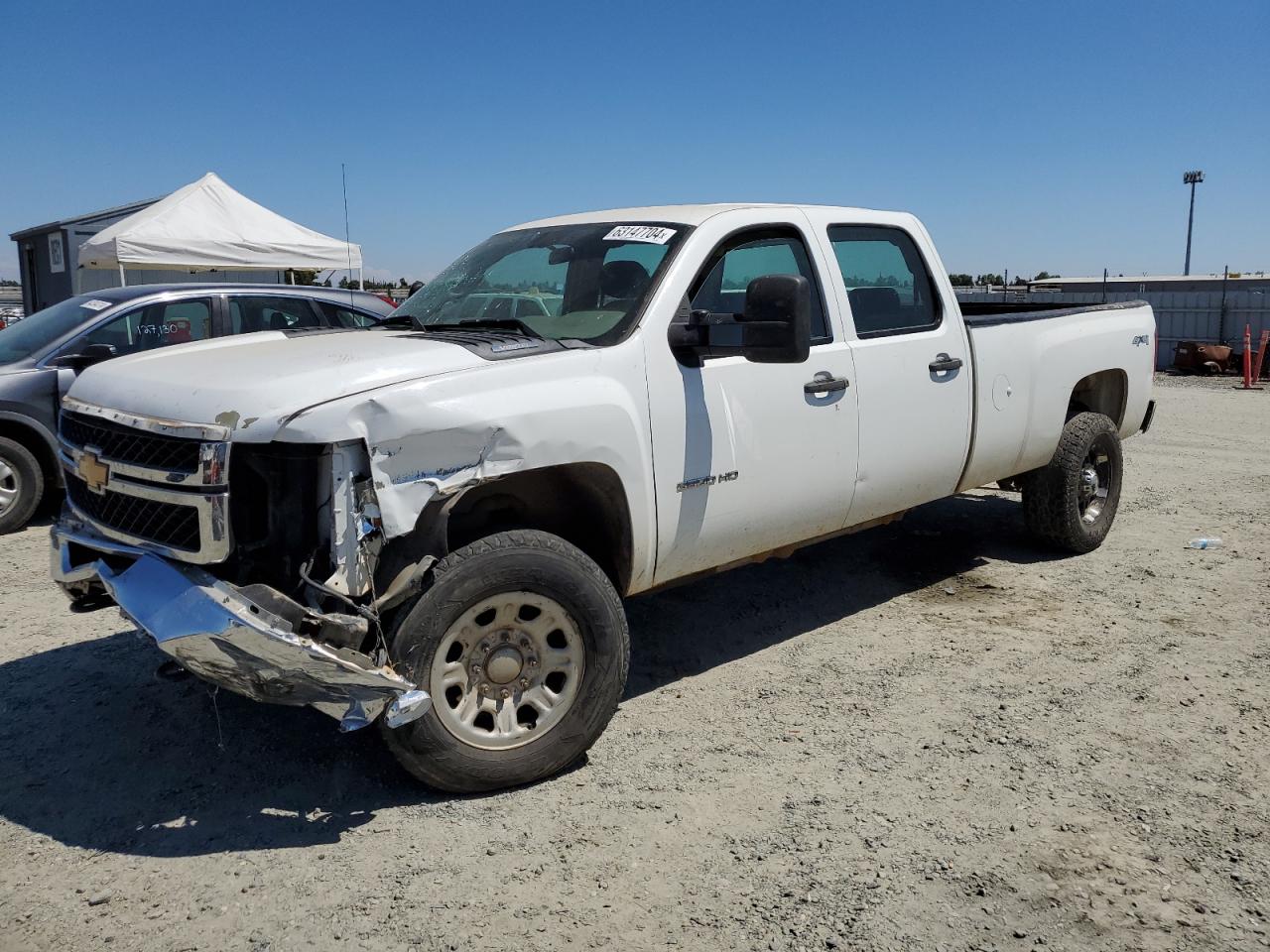 2012 Chevrolet Silverado 3500HD Work Truck, VIN 1GC4KZCG7CF222965 — Front end