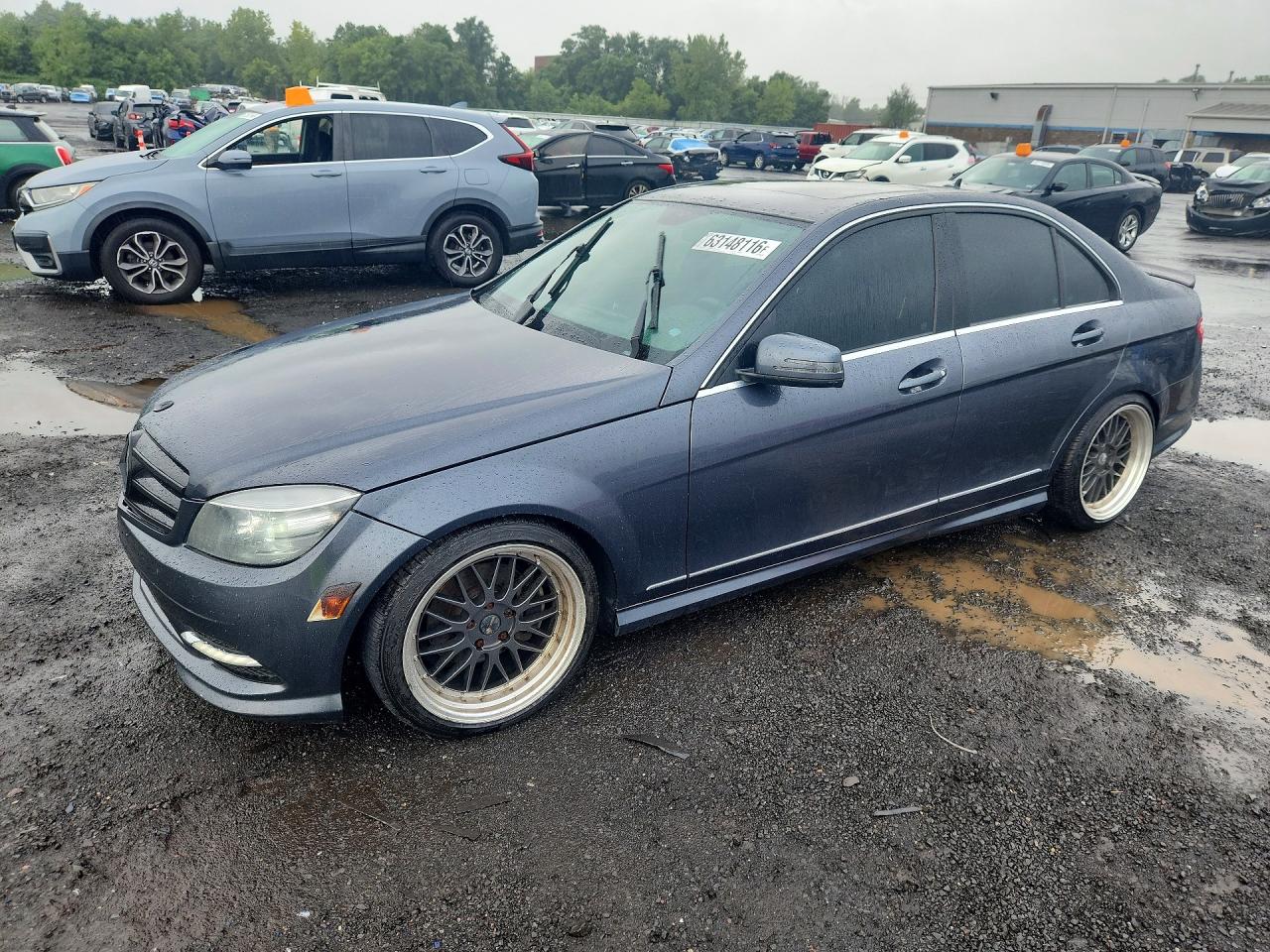 2011 Mercedes-Benz C 300 Sport, VIN WDDGF8BB5BR186780 — Water / flood