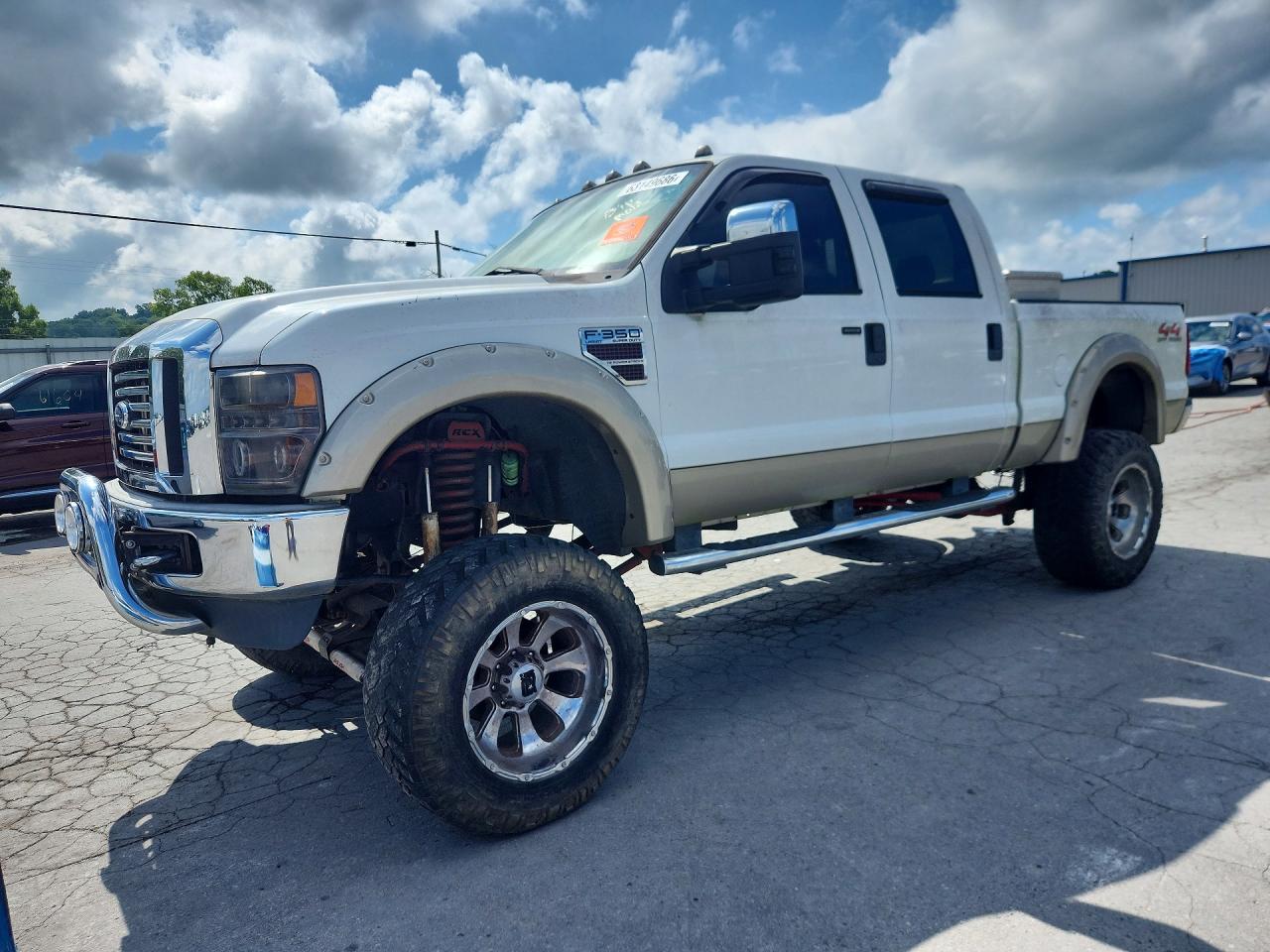 2008 Ford F-350 XL, VIN 1FTWW31R38EC39712 — Vandalism