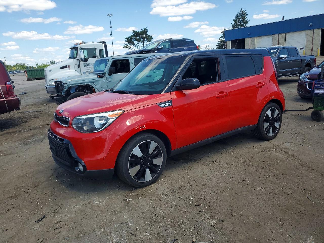 2019 Kia Soul +, VIN KNDJP3A5XK7000688 — Side