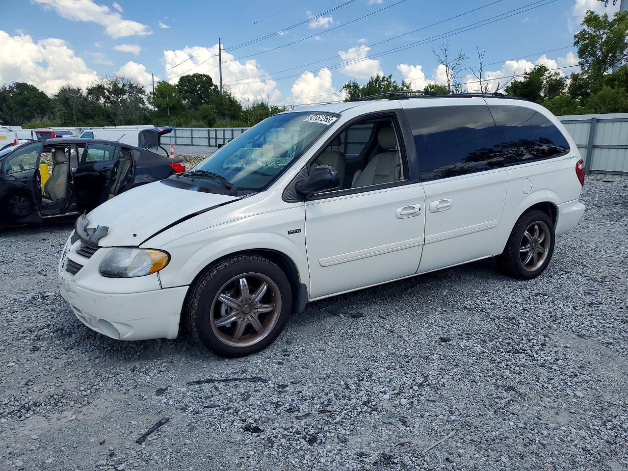 2007 Dodge Grand Caravan SXT, VIN 2D4GP44L47R270972 — Перед
