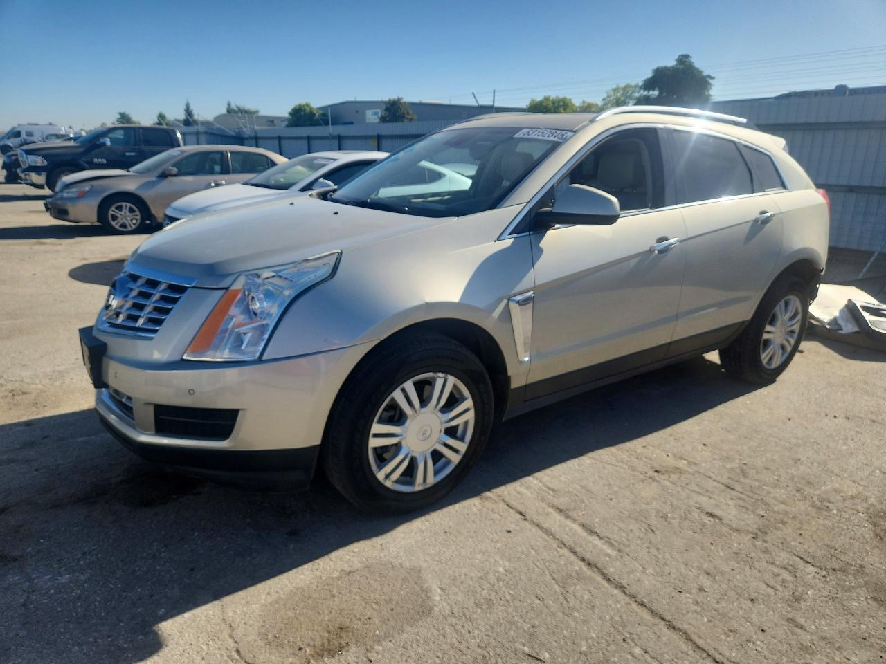 2013 Cadillac SRX Luxury Collection, VIN 3GYFNCE39DS543663 — Rear end