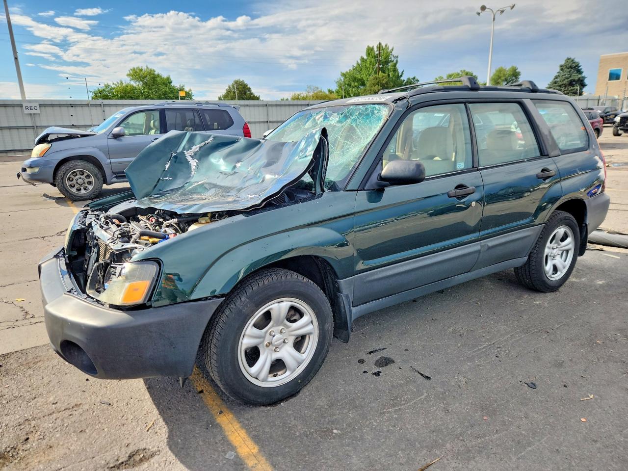 2003 Subaru Forester X, VIN JF1SG63623H710889 — Front end