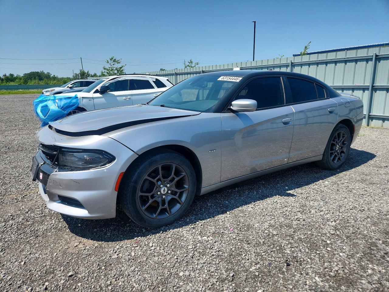 2018 Dodge Charger GT, VIN 2C3CDXJG9JH281660 — Перед