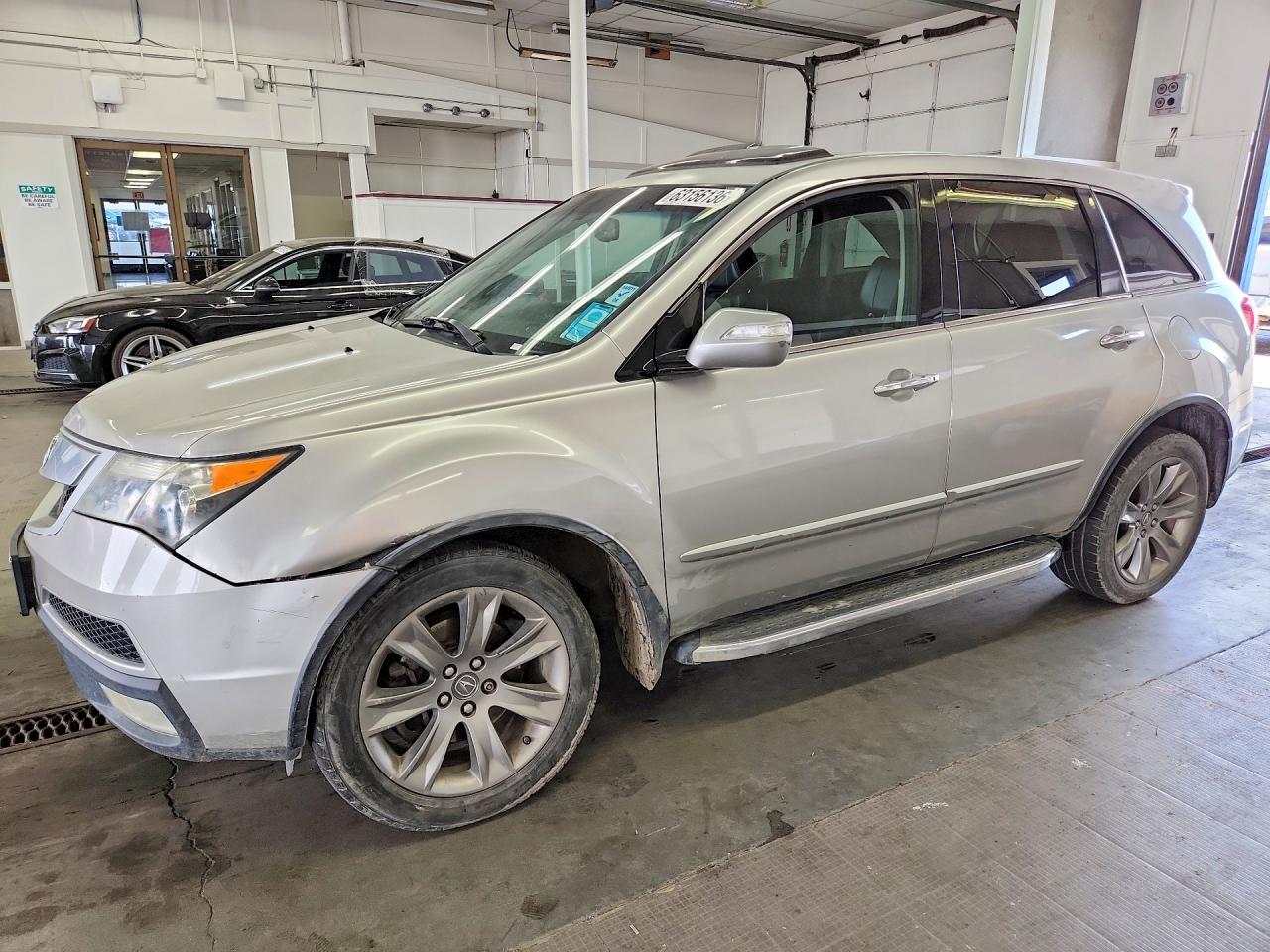 2013 Acura MDX Advance, VIN 2HNYD2H85DH504472 — Front end
