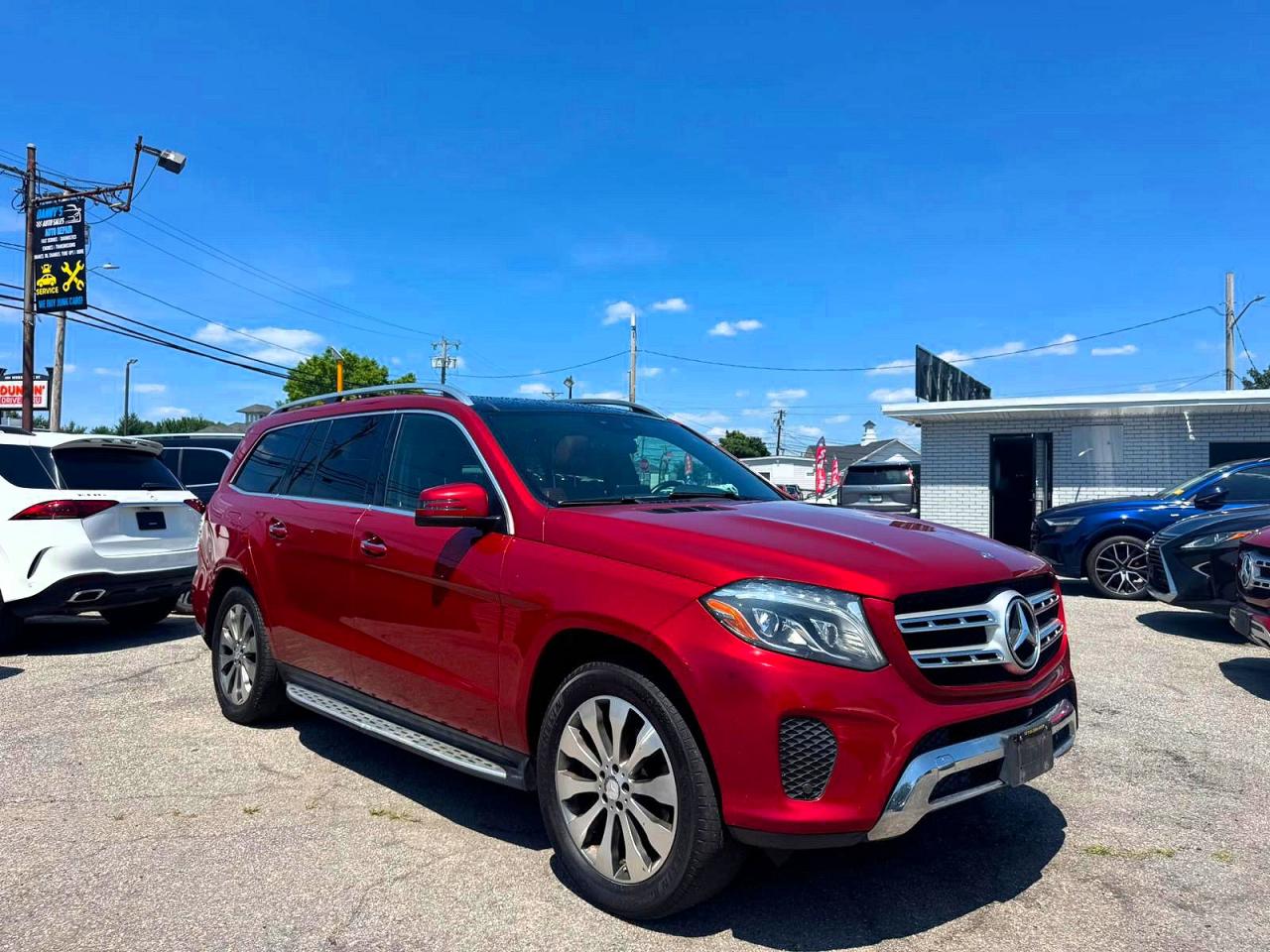 2017 Mercedes-Benz GLS 450, VIN 4JGDF6EE1HA790725 — Фото с аукциона