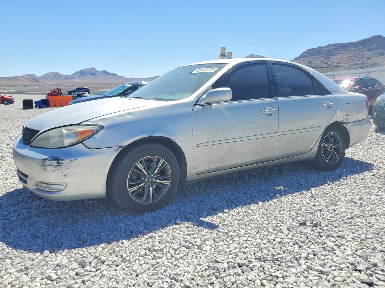 2004 Toyota Camry LE, VIN 4T1BE32K04U327907 — Rear end