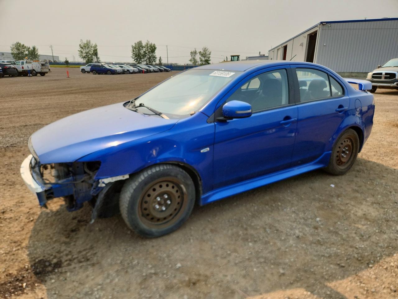 2015 Mitsubishi Lancer ES, VIN JA32U2FU1FU607320 — Front end