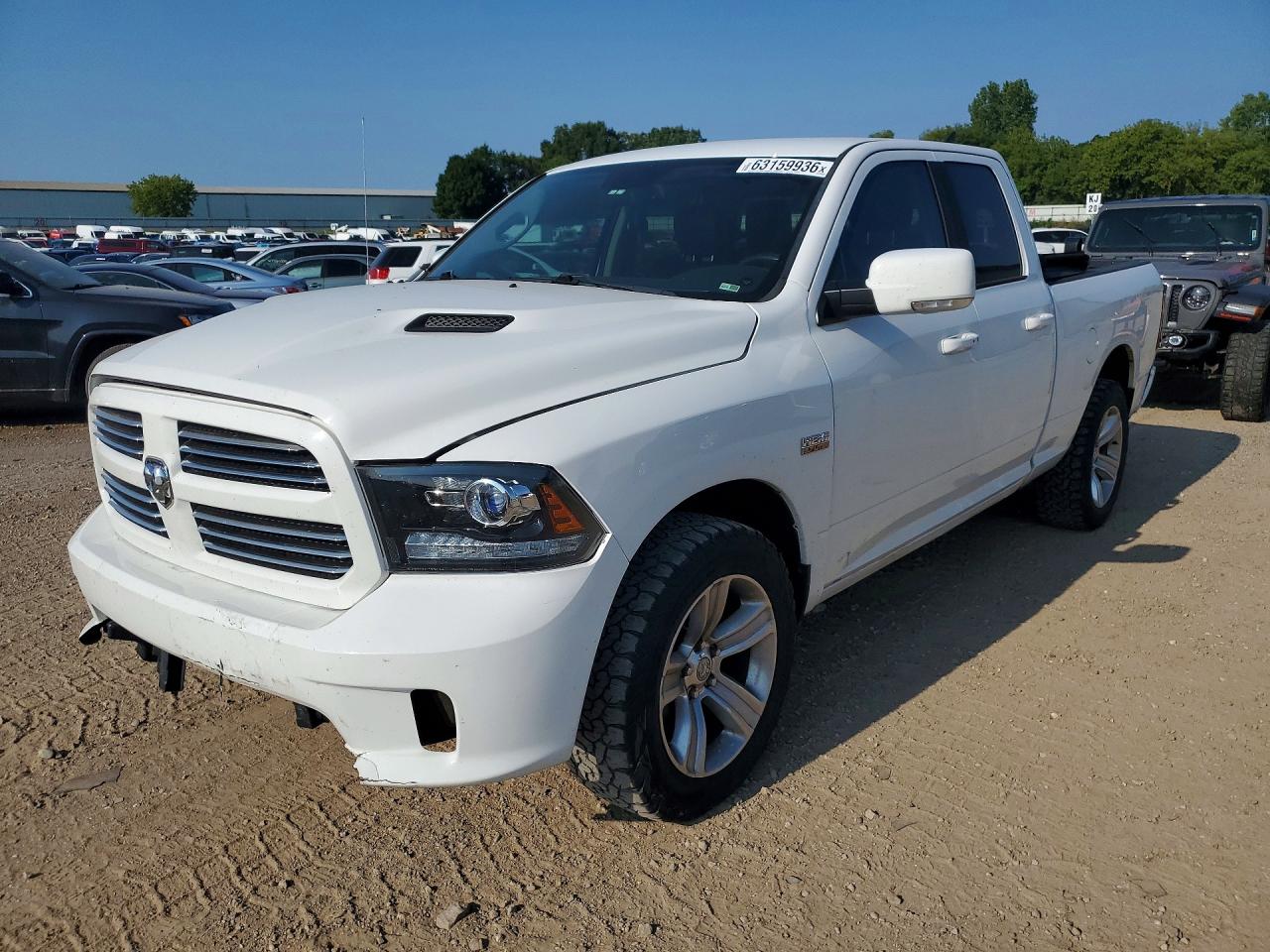 2013 Ram 1500 Sport, VIN 1C6RR7HT4DS638175 — Front end