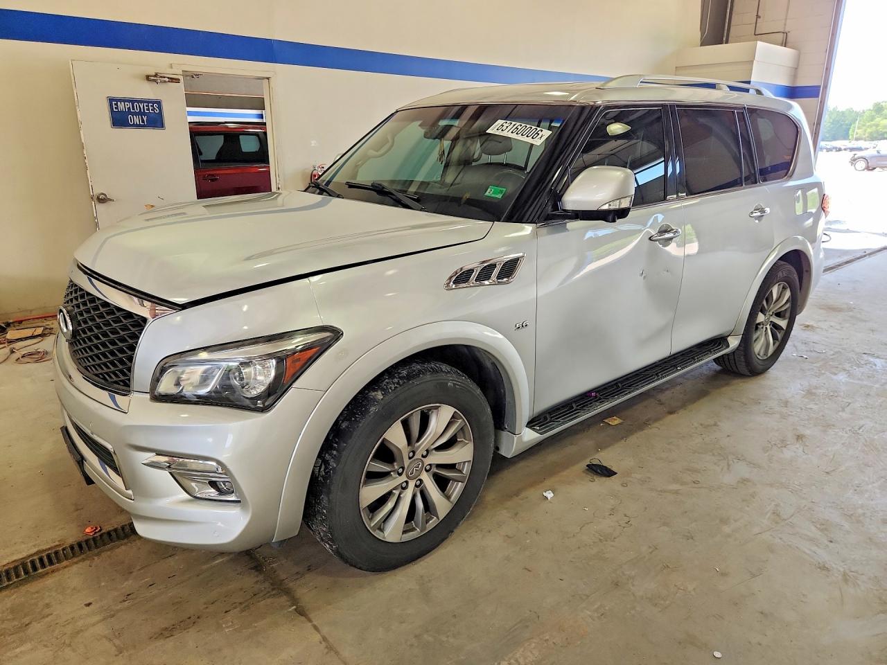 2015 Infiniti QX80, VIN JN8AZ2NF7F9571903 — Rear end