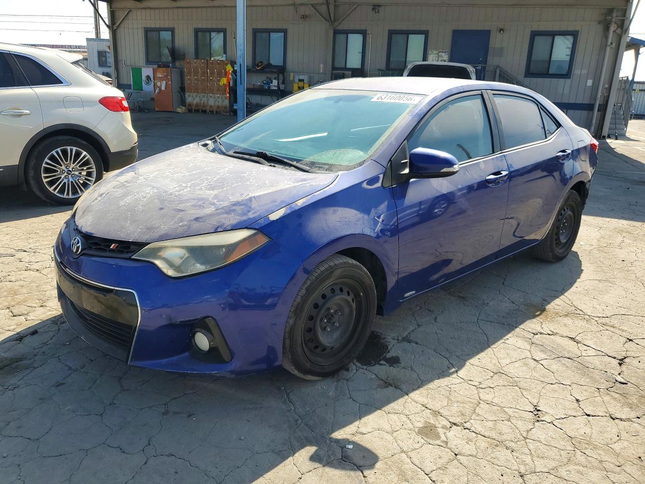 2014 Toyota Corolla S Plus, VIN 5YFBURHE1EP128066 — Rear end