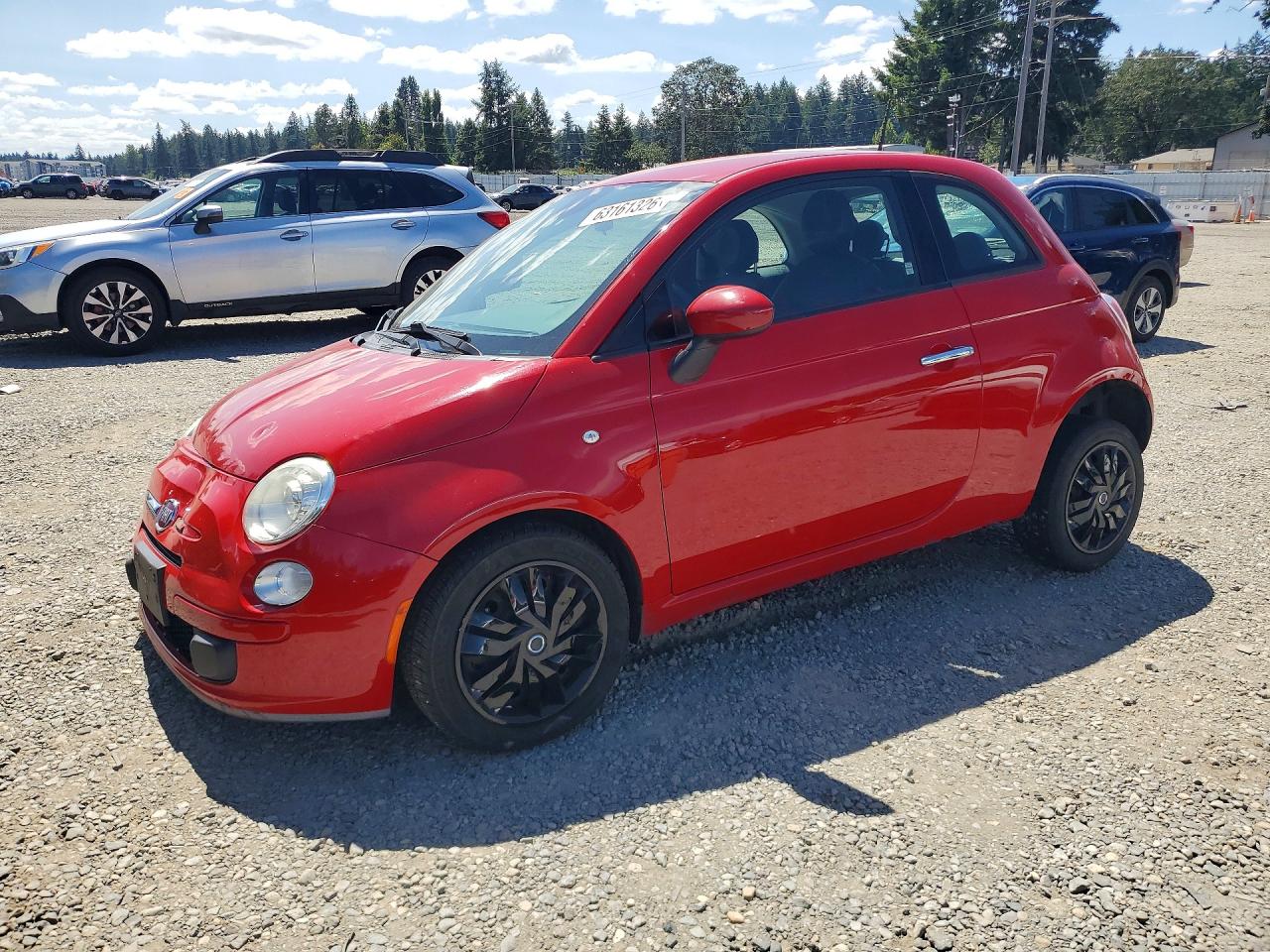 2014 FIAT 500 Pop, VIN 3C3CFFAR7ET246747 — Front end