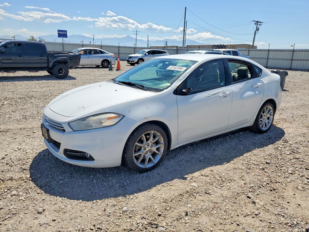 2013 Dodge Dart Rallye, VIN 1C3CDFBH5DD713115 — Roof