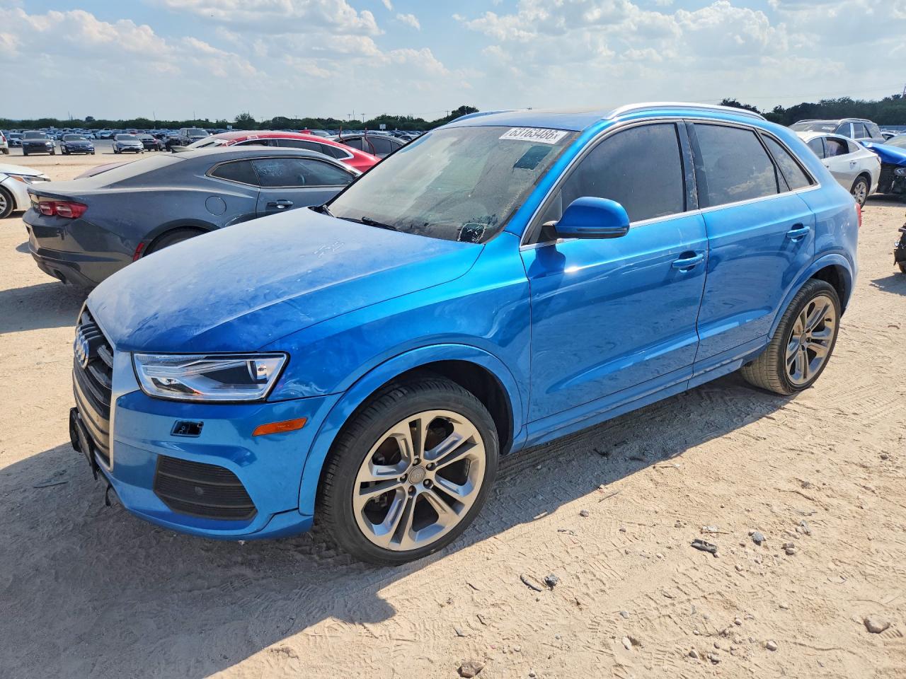 2016 Audi Q3 Premium Plus, VIN WA1BFCFS6GR008962 — Front end