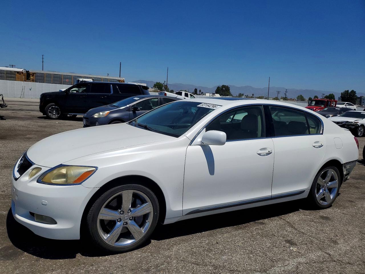 2007 Lexus GS 350, VIN JTHBE96S470010742 — Rear end