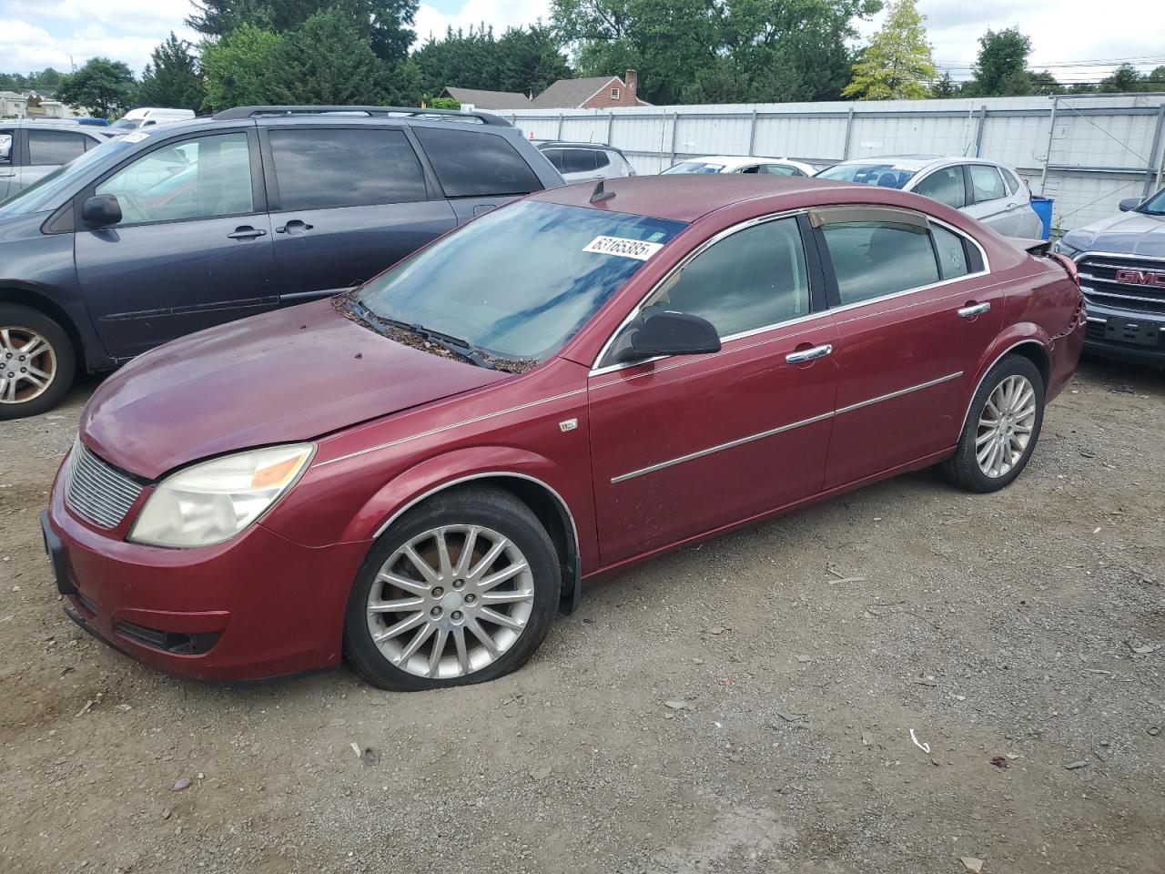 2008 Saturn Aura XR, VIN 1G8ZV57748F116829 — Rear end