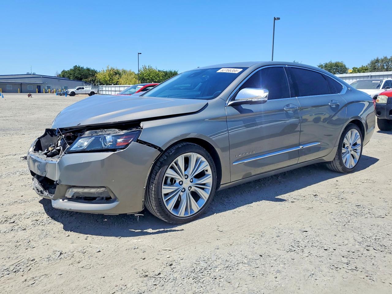 2018 Chevrolet Impala Premier, VIN 2G1125S32J9177412 — Front end