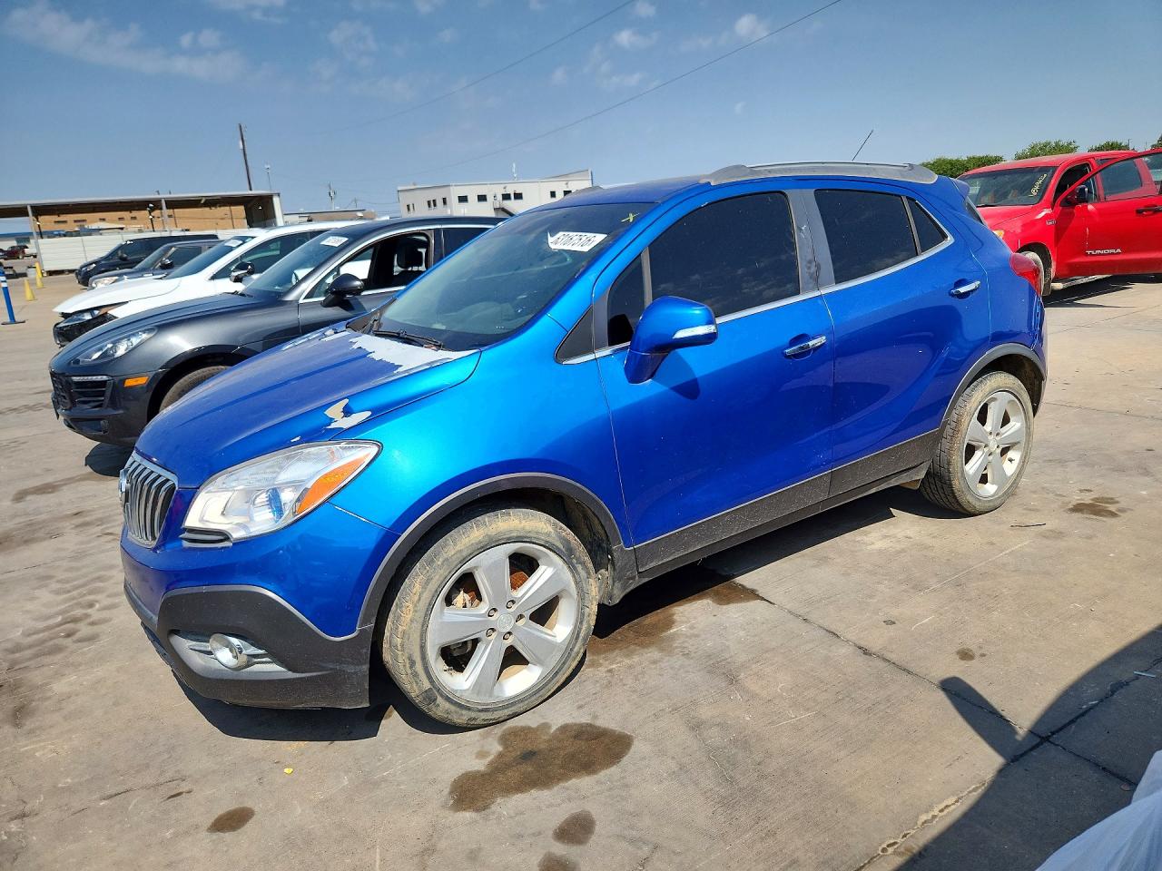 2015 Buick Encore Leather, VIN KL4CJCSB3FB061814 — Rear end