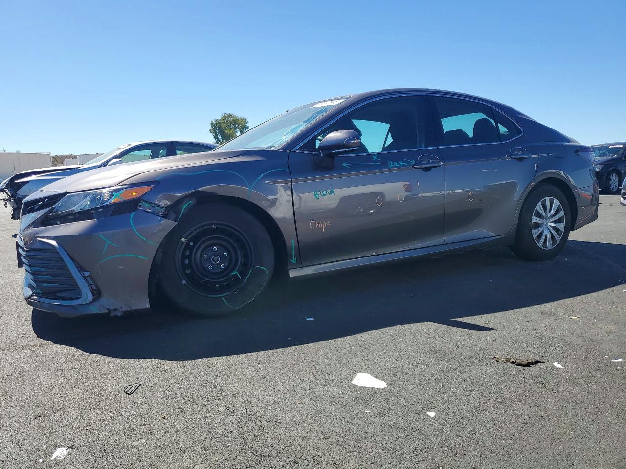 2023 Toyota Camry Hybrid LE, VIN 4T1C31AK4PU611013 — Undercarriage